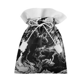 Подарочный 3D мешок с принтом vortex gray в Тюмени, 100% полиэстер | Размер: 29*39 см | Тематика изображения на принте: abstraction | color | spray | tie dye | абстракция | акварель | живопись | искусство | краски | текстуры