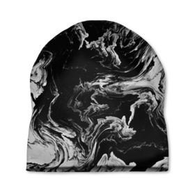 Шапка 3D с принтом vortex gray в Тюмени, 100% полиэстер | универсальный размер, печать по всей поверхности изделия | Тематика изображения на принте: abstraction | color | spray | tie dye | абстракция | акварель | живопись | искусство | краски | текстуры