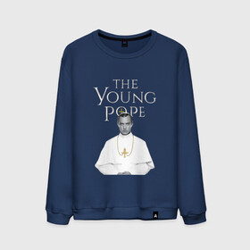 Мужской свитшот хлопок с принтом Молодой Папа | The Young Pope в Тюмени, 100% хлопок |  | Тематика изображения на принте: the young pope | джуд лоу | молодой папа