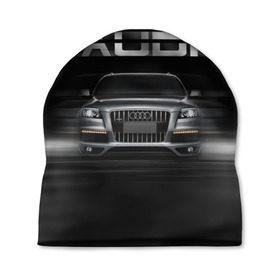 Шапка 3D с принтом Audi Q7 скорость в Тюмени, 100% полиэстер | универсальный размер, печать по всей поверхности изделия | audi | авто | автомобиль | ауди | кольца | красивая | кроссовер | крутая | марка | машина | надпись | немецкая иномарка | прикольная | тачка | черная | эмблема