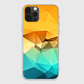 Чехол для iPhone 12 Pro Max с принтом Битва геометрий в Тюмени, Силикон |  | Тематика изображения на принте: polygon | абстракция | геометрия | текстуры | треугольники