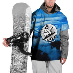 Накидка на куртку 3D с принтом Snowboard в Тюмени, 100% полиэстер |  | Тематика изображения на принте: 