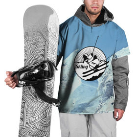 Накидка на куртку 3D с принтом Лыжный спорт в Тюмени, 100% полиэстер |  | Тематика изображения на принте: ski patrol | sport | возвышение | возвышенность | гора | горка | национальный парк | облака | склон | снег | спорт | холм
