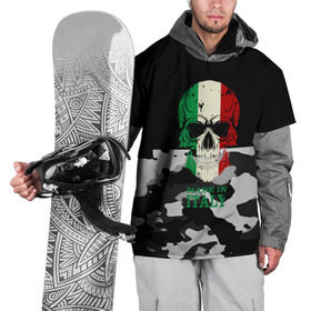 Накидка на куртку 3D с принтом Made in Italy в Тюмени, 100% полиэстер |  | Тематика изображения на принте: camouflage | made in italy | skull | абстракция | города | италия | камуфляж | нация | страны | текстуры | череп