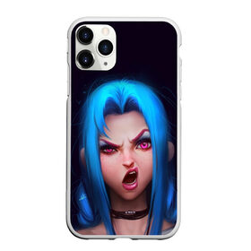 Чехол для iPhone 11 Pro матовый с принтом Jinx в Тюмени, Силикон |  | jinx | league of legends | джинкс | лига легенд