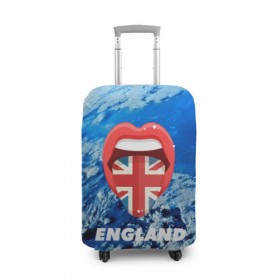 Чехол для чемодана 3D с принтом England в Тюмени, 86% полиэфир, 14% спандекс | двустороннее нанесение принта, прорези для ручек и колес | 