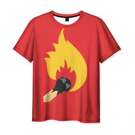 Мужская футболка 3D с принтом Мир в Огне в Тюмени, 100% полиэфир | прямой крой, круглый вырез горловины, длина до линии бедер | earth | fire | forest | peace | wwf | жизнь | защитники | земля | зож | лес | любовь | мир | нефть | огонь | пожар | природа | радиация | сохрани | экология