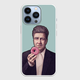 Чехол для iPhone 13 Pro с принтом Дэвид Линч в Тюмени,  |  | Тематика изображения на принте: david lynch | автор | актер | внутренняя империя | гений | дюна | малхолланд драйв | пончик | режиссер | синий бархат | твин пикс | шоссе в никуда