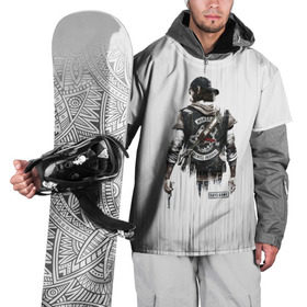 Накидка на куртку 3D с принтом Days Gone в Тюмени, 100% полиэстер |  | days gone | былые дни | вирус | зомби | пандемия | постапокалипсис