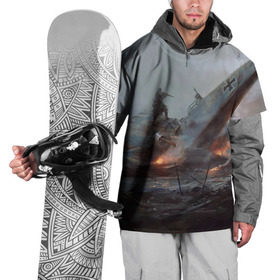 Накидка на куртку 3D с принтом A plain в Тюмени, 100% полиэстер |  | battlefield | war | батлфилд 1 | война | первая мировая война