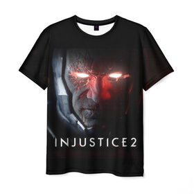Мужская футболка 3D с принтом injustice в Тюмени, 100% полиэфир | прямой крой, круглый вырез горловины, длина до линии бедер | битва | борьба | герои | герой | несправедливость | схватка | чудо