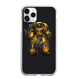 Чехол для iPhone 11 Pro матовый с принтом Warhammer 40 000 в Тюмени, Силикон |  | Тематика изображения на принте: game | hammer | terminator armor | warhammer 40k | wh40k | игра | игрок | терминатор | фантастика | фэнтези