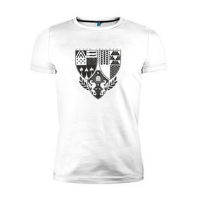 Мужская футболка премиум с принтом Destiny - AGE OF TRIUMPH в Тюмени, 92% хлопок, 8% лайкра | приталенный силуэт, круглый вырез ворота, длина до линии бедра, короткий рукав | 