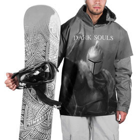 Накидка на куртку 3D с принтом Dark Souls в Тюмени, 100% полиэстер |  | Тематика изображения на принте: dark souls | praise the sun | you died | дарк соулс | темные души