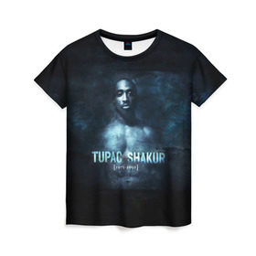 Женская футболка 3D с принтом Tupac Shakur 1971-1996 в Тюмени, 100% полиэфир ( синтетическое хлопкоподобное полотно) | прямой крой, круглый вырез горловины, длина до линии бедер | 1971 1996 | 2pac | makaveli | амару | ганста | гето | гетто | годы жизни | жизнь головореза | крутой | лицо | надпись | песня | реп | репер | слова песни | тупак | хип хоп | хипхоп | шакур