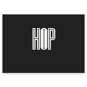 Поздравительная открытка с принтом ХИП ХОП | HIP HOP в Тюмени, 100% бумага | плотность бумаги 280 г/м2, матовая, на обратной стороне линовка и место для марки
 | hip hop | реп | хип хоп