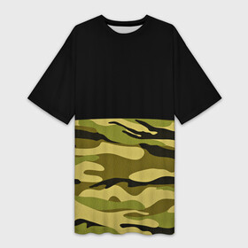 Платье-футболка 3D с принтом Лесной Камуфляж в Тюмени,  |  | Тематика изображения на принте: 23 февраля | fck | армия | военные | городской | зима | камуфляж | камуфляжный | лес | милитари | море | морской | мужчинам | патриот | пиксельный | подарок | праздник | пустуня | раскраска | сила | солдаты