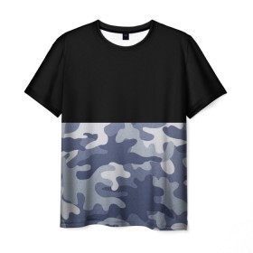 Мужская футболка 3D с принтом Зимний Камуфляж #1 в Тюмени, 100% полиэфир | прямой крой, круглый вырез горловины, длина до линии бедер | 23 февраля | fck | армия | военные | городской | зима | камуфляж | камуфляжный | лес | милитари | море | морской | мужчинам | патриот | пиксельный | подарок | праздник | пустуня | раскраска | сила | солдаты