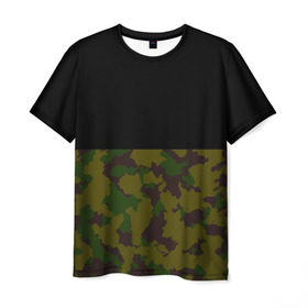 Мужская футболка 3D с принтом Лесной Камуфляж #1 в Тюмени, 100% полиэфир | прямой крой, круглый вырез горловины, длина до линии бедер | 23 февраля | fck | армия | военные | городской | зима | камуфляж | камуфляжный | лес | милитари | море | морской | мужчинам | патриот | пиксельный | подарок | праздник | пустуня | раскраска | сила | солдаты
