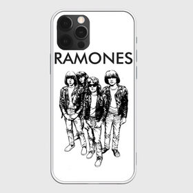 Чехол для iPhone 12 Pro Max с принтом Рамонс в Тюмени, Силикон |  | ramones | панк | рамонс | рок