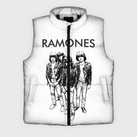 Мужской жилет утепленный 3D с принтом Рамонс в Тюмени,  |  | ramones | панк | рамонс | рок