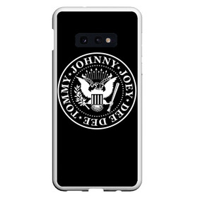 Чехол для Samsung S10E с принтом The Ramones в Тюмени, Силикон | Область печати: задняя сторона чехла, без боковых панелей | Тематика изображения на принте: punk | ramones | rock | панк | рамонс | рок