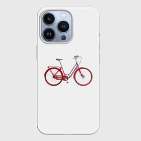 Чехол для iPhone 13 Pro с принтом Велосипед в Тюмени,  |  | bicycle | байсикл | велик | красный | москва | педали