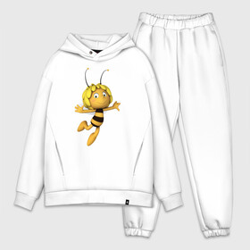 Мужской костюм хлопок OVERSIZE с принтом пчелка Майя в Тюмени,  |  | Тематика изображения на принте: вилли | майя | мая | пчелка | пчёлка майя | флип