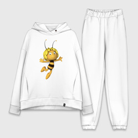 Женский костюм хлопок Oversize с принтом пчелка Майя в Тюмени,  |  | вилли | майя | мая | пчелка | пчёлка майя | флип