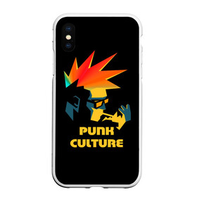 Чехол для iPhone XS Max матовый с принтом Punk culture в Тюмени, Силикон | Область печати: задняя сторона чехла, без боковых панелей | music | punk | ирокез | музыка | панк | панк музыка | рок | рок музыка | суб культура