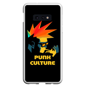 Чехол для Samsung S10E с принтом Punk culture в Тюмени, Силикон | Область печати: задняя сторона чехла, без боковых панелей | music | punk | ирокез | музыка | панк | панк музыка | рок | рок музыка | суб культура