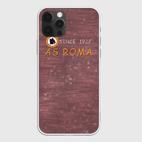 Чехол для iPhone 12 Pro Max с принтом A S Roma - Vintage No 3 в Тюмени, Силикон |  | рим | рома