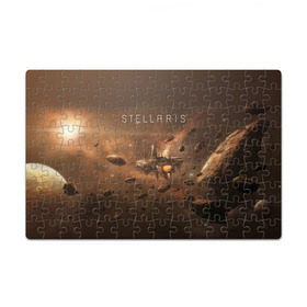 Пазл магнитный 126 элементов с принтом Stellaris в Тюмени, полимерный материал с магнитным слоем | 126 деталей, размер изделия —  180*270 мм | stellaris