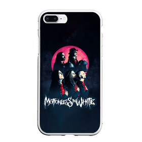 Чехол для iPhone 7Plus/8 Plus матовый с принтом Группа Motionless in White в Тюмени, Силикон | Область печати: задняя сторона чехла, без боковых панелей | Тематика изображения на принте: miw | motionless in white | гот | готик | готика | готы | группа | индастриал | крис моушнлесс | метал | металл | музыка | райан ситковски | рикки хоррор | черулли