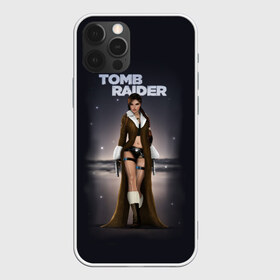 Чехол для iPhone 12 Pro Max с принтом TOMB RAIDER в Тюмени, Силикон |  | game | girl | gun | lara croft | tomb raider | девушка | игра | оружие | пистолет