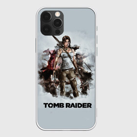 Чехол для iPhone 12 Pro Max с принтом TOMB RAIDER в Тюмени, Силикон |  | game | girl | gun | lara croft | tomb raider | девушка | игра | оружие | пистолет