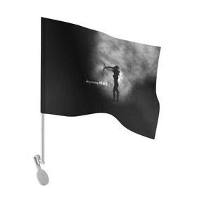 Флаг для автомобиля с принтом Depeche Mode в Тюмени, 100% полиэстер | Размер: 30*21 см | depeche mode | альтернативный | вестник моды | депеш мод | дэйв гаан | индастриал | мартин гор | музыка | надпись | новая волна | рок | синти поп | туман | электроник | энди флетчер