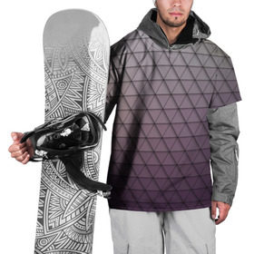 Накидка на куртку 3D с принтом Кольчуга из треугольников в Тюмени, 100% полиэстер |  | Тематика изображения на принте: абстракция | геометрия | текстура | узор