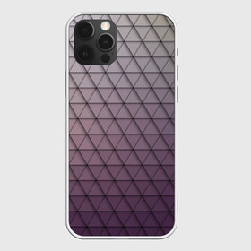 Чехол для iPhone 12 Pro Max с принтом Кольчуга из треугольников в Тюмени, Силикон |  | абстракция | геометрия | текстура | узор