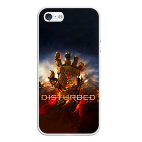 Чехол для iPhone 5/5S матовый с принтом Disturbed рука в Тюмени, Силикон | Область печати: задняя сторона чехла, без боковых панелей | Тематика изображения на принте: disturbed | альтернативный | встревоженные | группа | джон мойер | дистёрбд | дэвид дрейман | дэн дониган | кулак | майк венгрен | метал | ню метал | нюметал | рука | хеви | хеви метал | хевиметал