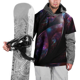 Накидка на куртку 3D с принтом Фантастическая Абстракция в Тюмени, 100% полиэстер |  | galaxy | planet | star | абстракция | галактика | звезды | космос | ночь | планеты | текстура