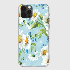 Чехол для iPhone 12 Pro Max с принтом Ромашки в Тюмени, Силикон |  | абстракция | геометрия | девушкам | красота | лето | листья | модные | осень | прикольные картинки | природа | растения | розы | ромашки | тренды | тюльпаны | узоры | цветы