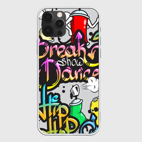 Чехол для iPhone 12 Pro Max с принтом Graffiti в Тюмени, Силикон |  | break | dance | graffiti | hip hop | rap | граффити | рэп | скейтборд | хип хоп