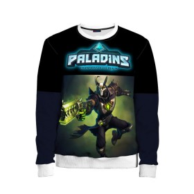 Детский свитшот 3D с принтом Paladins в Тюмени, 100% полиэстер | свободная посадка, прямой крой, мягкая тканевая резинка на рукавах и понизу свитшота | paladins