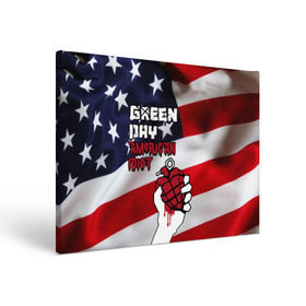 Холст прямоугольный с принтом Green Day American Idiot в Тюмени, 100% ПВХ |  | american idiot | green day | альтернативный | билли джо армстронг | грин дей | группа | зелёный день | майк дёрнт | музыка | панк | поп | поппанк | рок | сша | тре кул | флаг