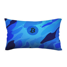 Подушка 3D антистресс с принтом Blue Sea Camo Bitcoin в Тюмени, наволочка — 100% полиэстер, наполнитель — вспененный полистирол | состоит из подушки и наволочки на молнии | blue | camo | camouflage | coin | crypto | currency | ethereum | litecoin | mining | token | биткоин | биток | камо | камуфляж | крипта | крипто | криптовалюта | лайткоин | майнинг | ферма | эфир