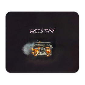 Коврик прямоугольный с принтом Green Day магнитофон в огне в Тюмени, натуральный каучук | размер 230 х 185 мм; запечатка лицевой стороны | Тематика изображения на принте: american idiot | green day | альтернативный | билли джо армстронг | грин дей | группа | зелёный день | майк дёрнт | музыка | панк | поп | поппанк | рок | тре кул