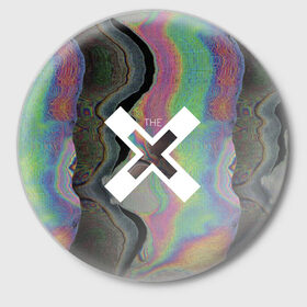 Значок с принтом The XX в Тюмени,  металл | круглая форма, металлическая застежка в виде булавки | 