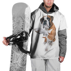Накидка на куртку 3D с принтом Боксер в Тюмени, 100% полиэстер |  | Тематика изображения на принте: боксер | друг | дружба | животное | пес | собака