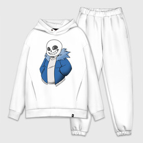 Мужской костюм хлопок OVERSIZE с принтом Sans в Тюмени,  |  | sans | undertale